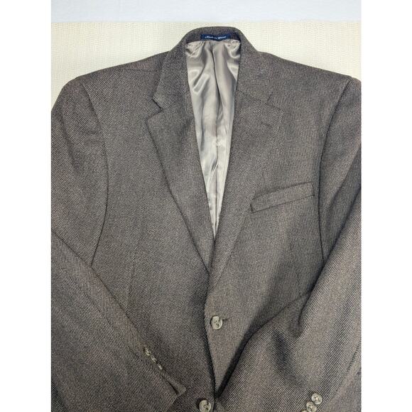 Austin Reed Men's Brown Lambswool Tweed Blazer Soft Size 44R Sport Coat Jacket‎ - Picture 1 of 5